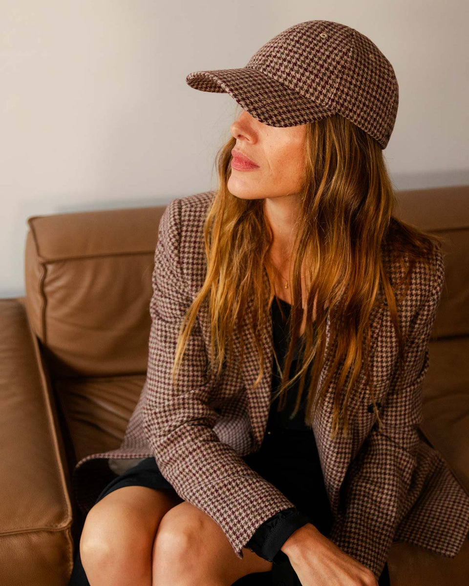 Casquette Ivy Cap Element Crowns Marron/blanc/gris - Taille S/M Unisexe, Neuve Avec étiquette