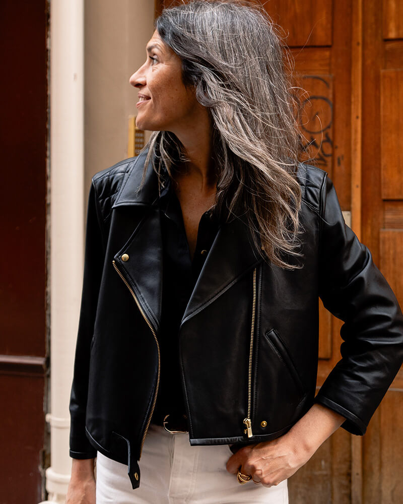 Schott Veste Perfecto Noir Femme Blouson Perfecto Perfecto Noir