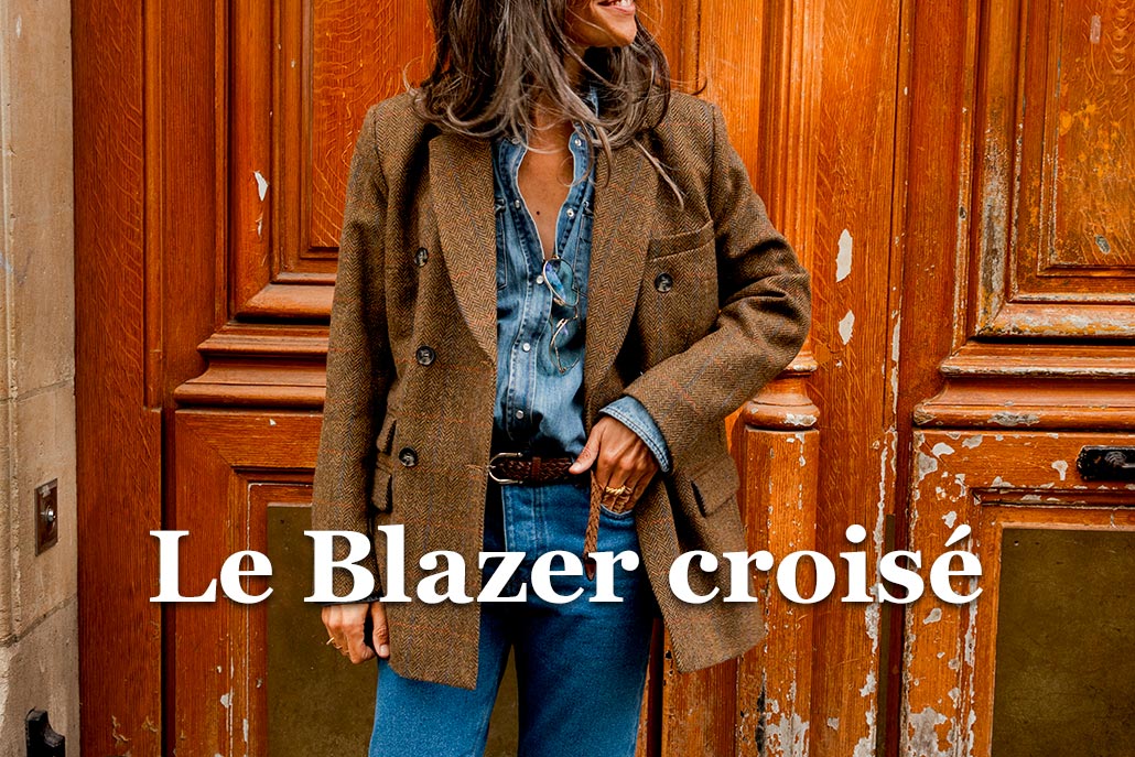 L'origine et l'histoire du blazer croisé : de l'uniforme militaire à l'icône de mode-desktop