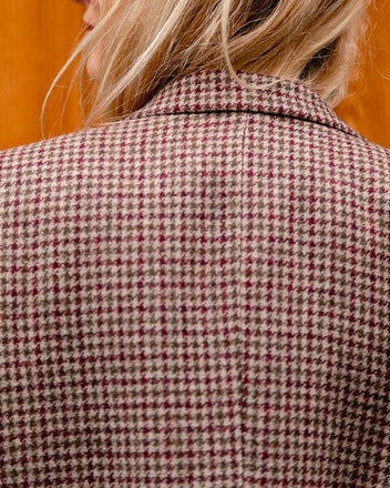Charger l'image dans la galerie, Edgar - en pied de poule beige