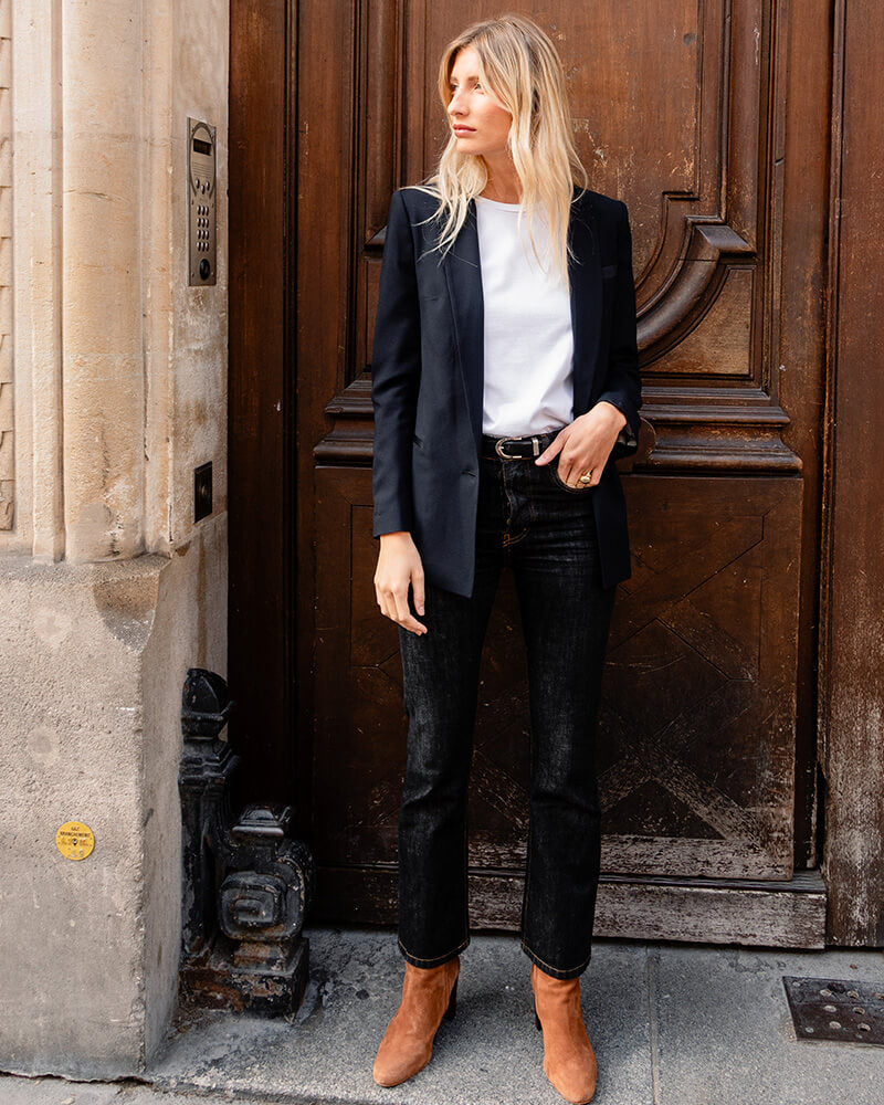Marcel - en crepe noir