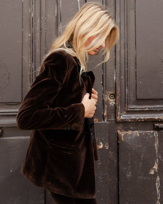 Lionel velours chocolat