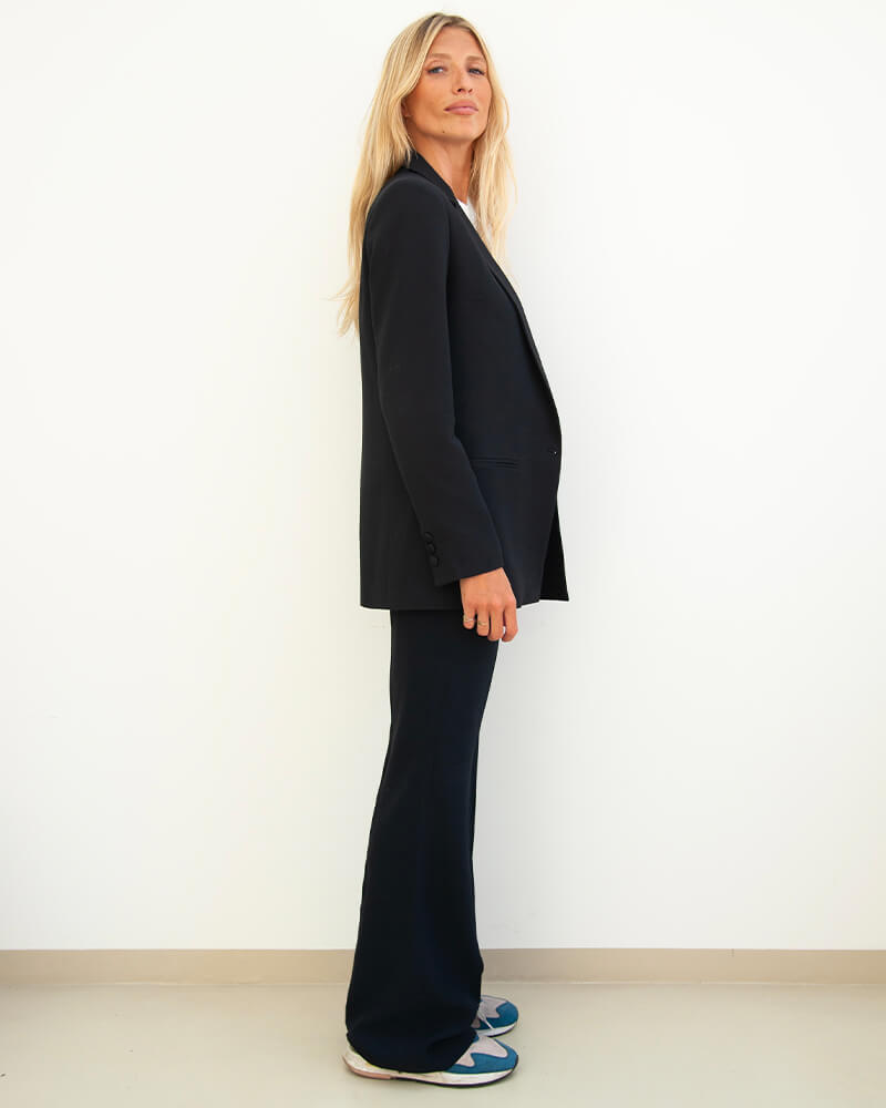 Marcel - en crepe navy