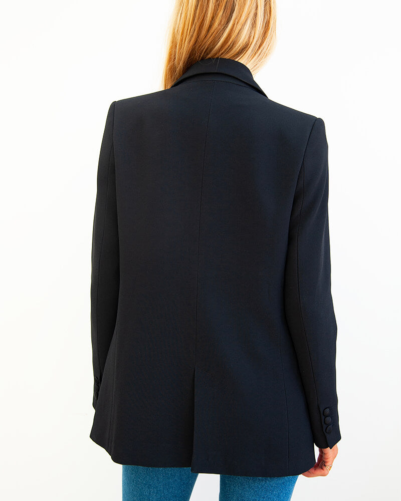 Marcel - en crepe navy