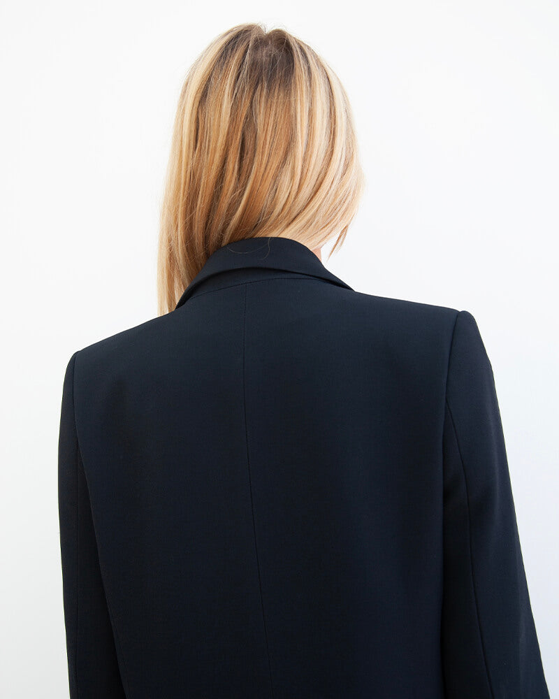 Marcel - en crepe navy