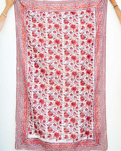 Paréo Rouge garance