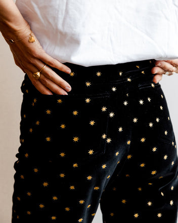 Charger l&#39;image dans la galerie, Twiggy Velours etoiles