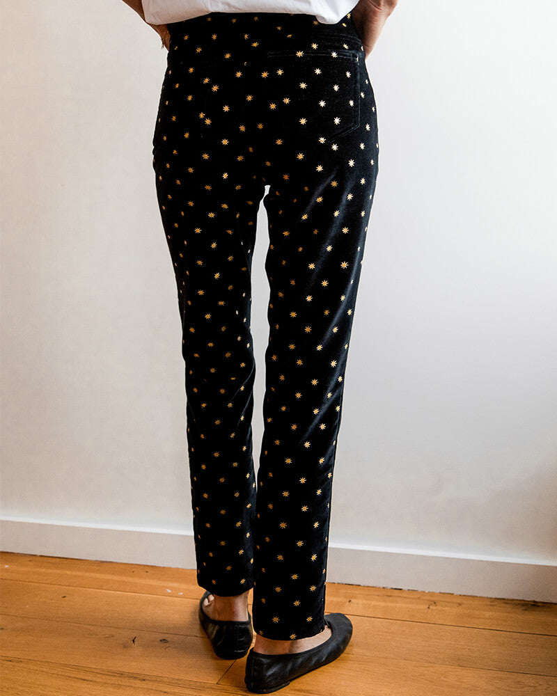 Twiggy Velvet Stars