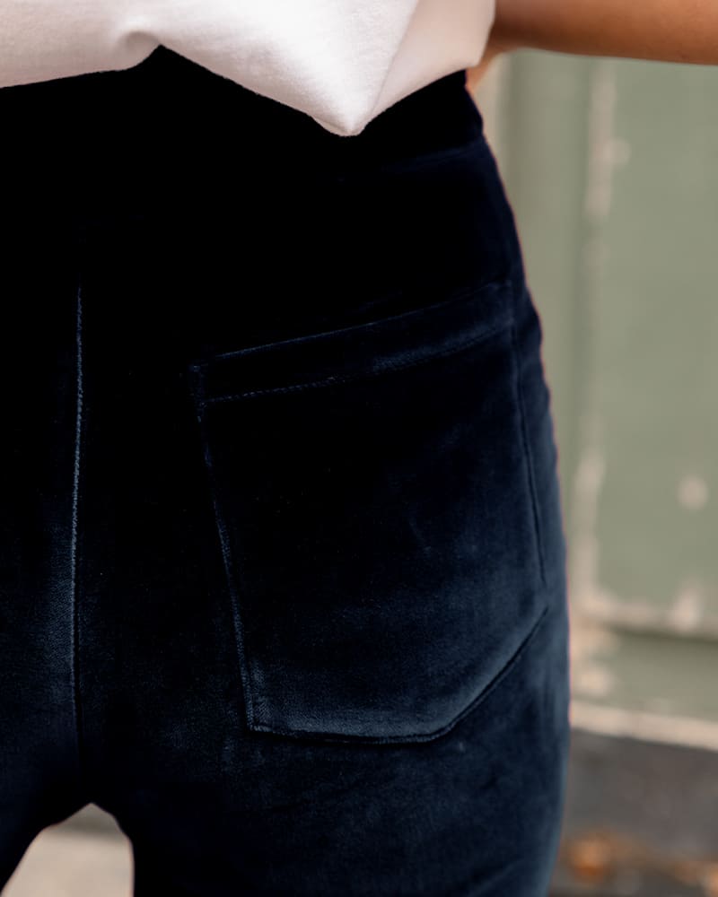 Ariane navy velvet