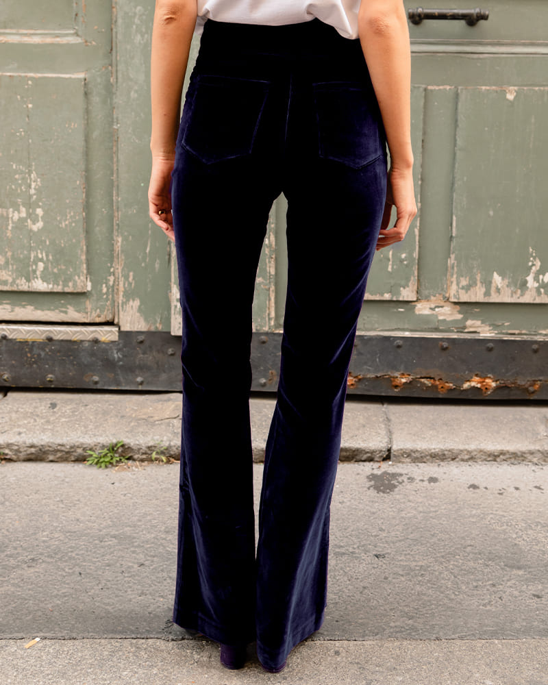 Ariane navy velvet