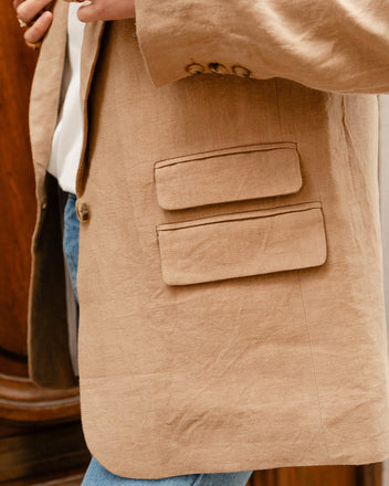 Charger l&#39;image dans la galerie, Edmond - en lin beige
