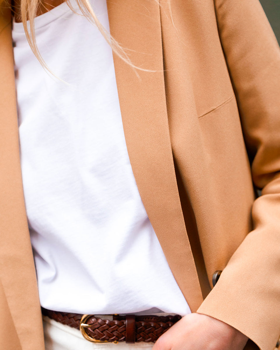 Albert - in beige crepe