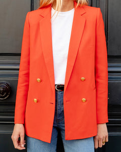 Albert - en crepe orange