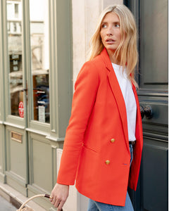 Albert - en crepe orange