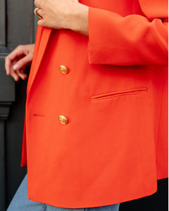 Albert - en crepe orange