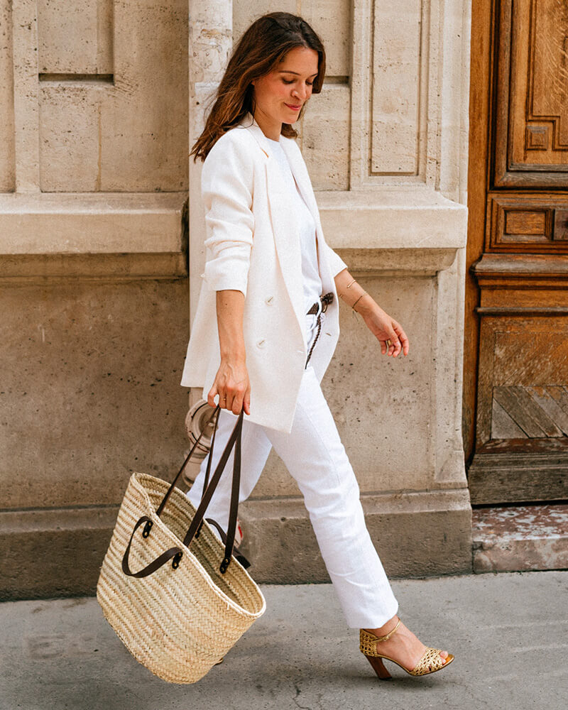 Albert - in ivory crepe