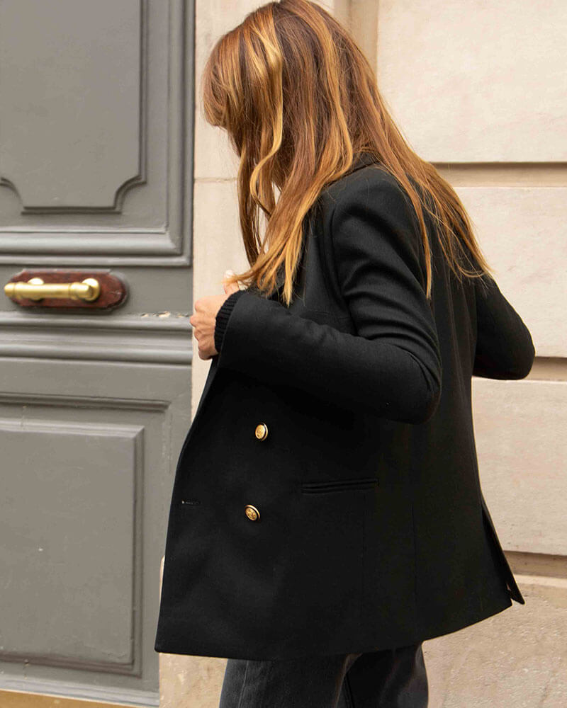 Albert - in black wool