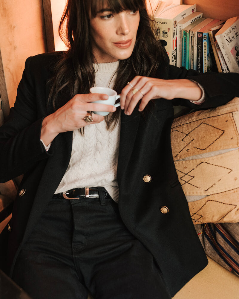 Albert - in black wool